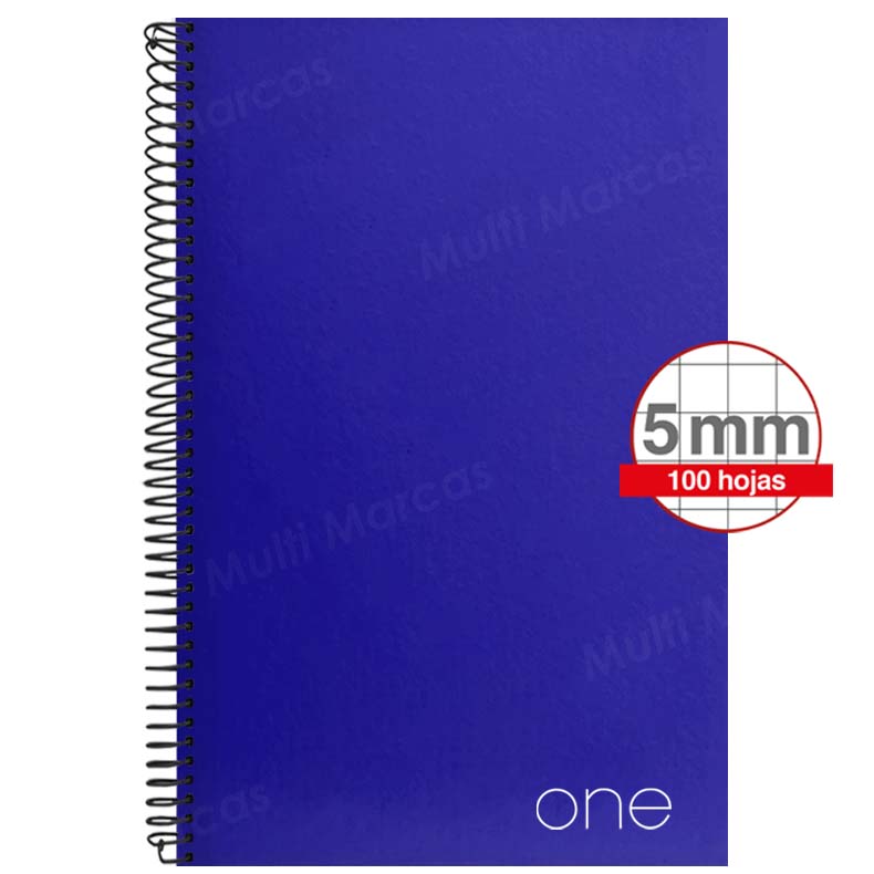 Cuaderno Espiral WINNER con Diseño Tamaño Medio Oficio Cuadrícula Intermedia 4 mm