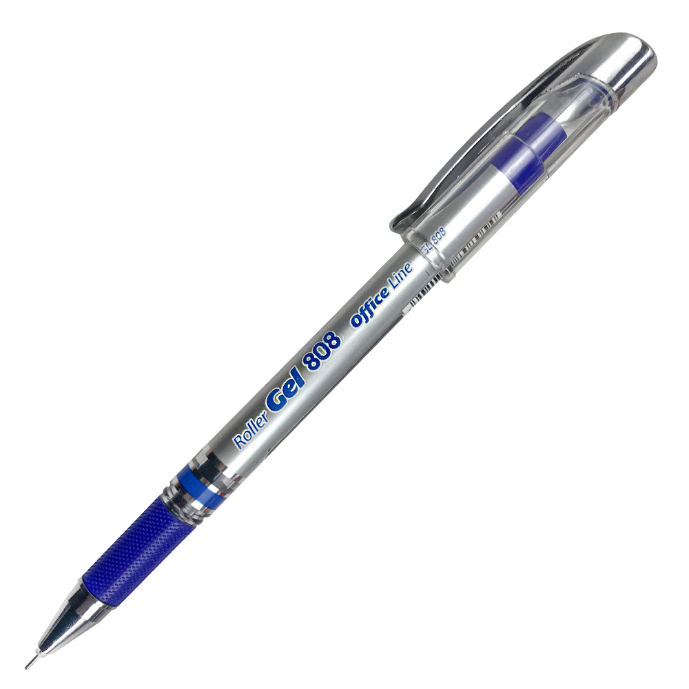 Tienda de Bolígrafo tinta gel retráctil 0,7mm azul (K3-03). DISOFIC