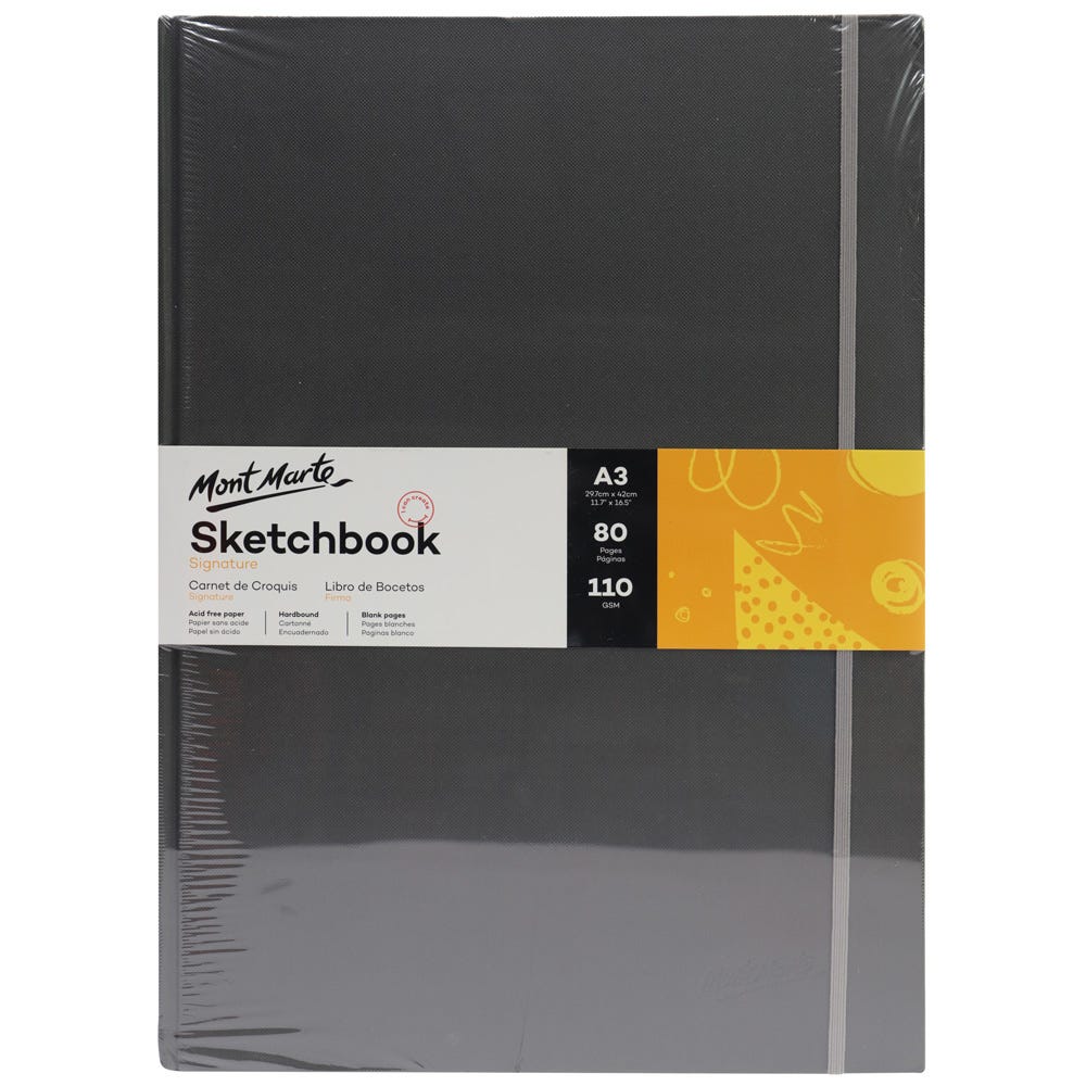 CUADERNO INTELIGENTE SketchBook A4 - BLACK