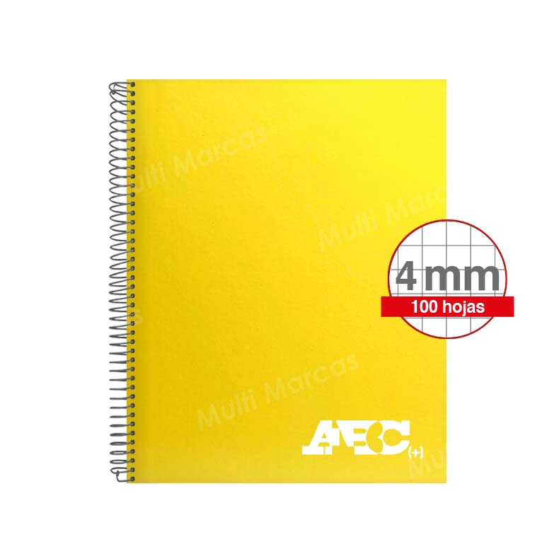 Cuaderno Engrapado MIX4 50 Hojas Cuadricula Corriente
