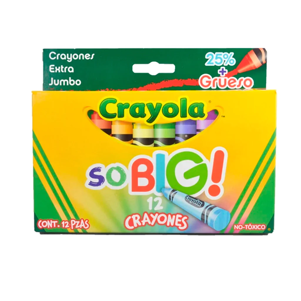 Crayolas Jumbo por 8 unidades Crayola