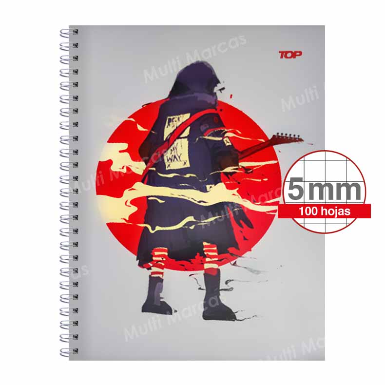 Cuaderno Espiral Smart Book 3D de 140 Hojas Tamaño Medio 1/2 Oficio