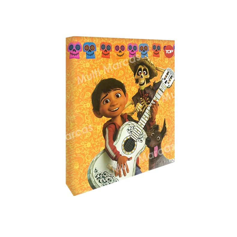Cuaderno Artesanal de 100 Hojas, Tamaño Carta Cuadrícula 4 mm / Intermedia / Elva,  Anillo Plástico, Tapa con Diseño