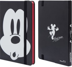 Cuaderno Anillado Tamaño A5 con 80 Hojas Rayadas MOOVING Mickey & Minnie 1238216