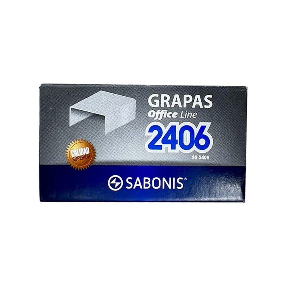 Set de 1000 Grapas Niqueladas  24/06 - SABONIS