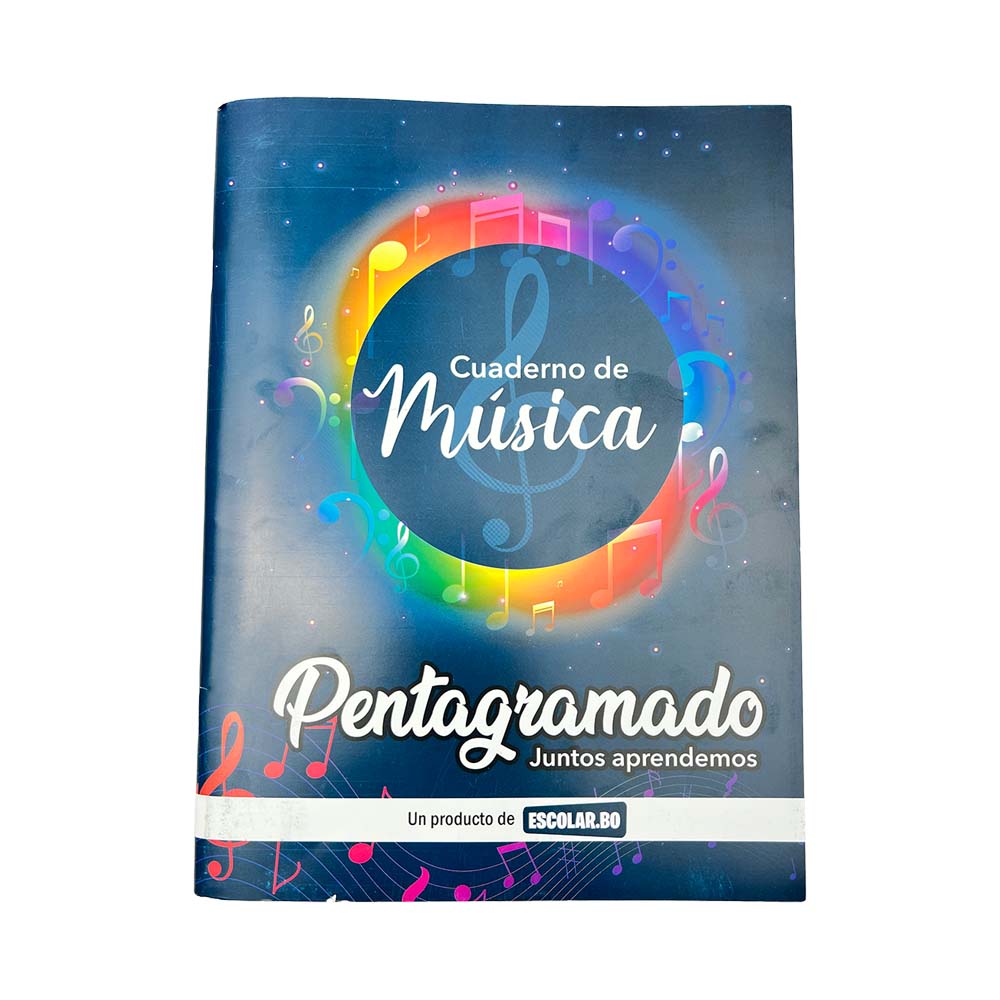 Cuaderno Pentagramado de 30 Hojas