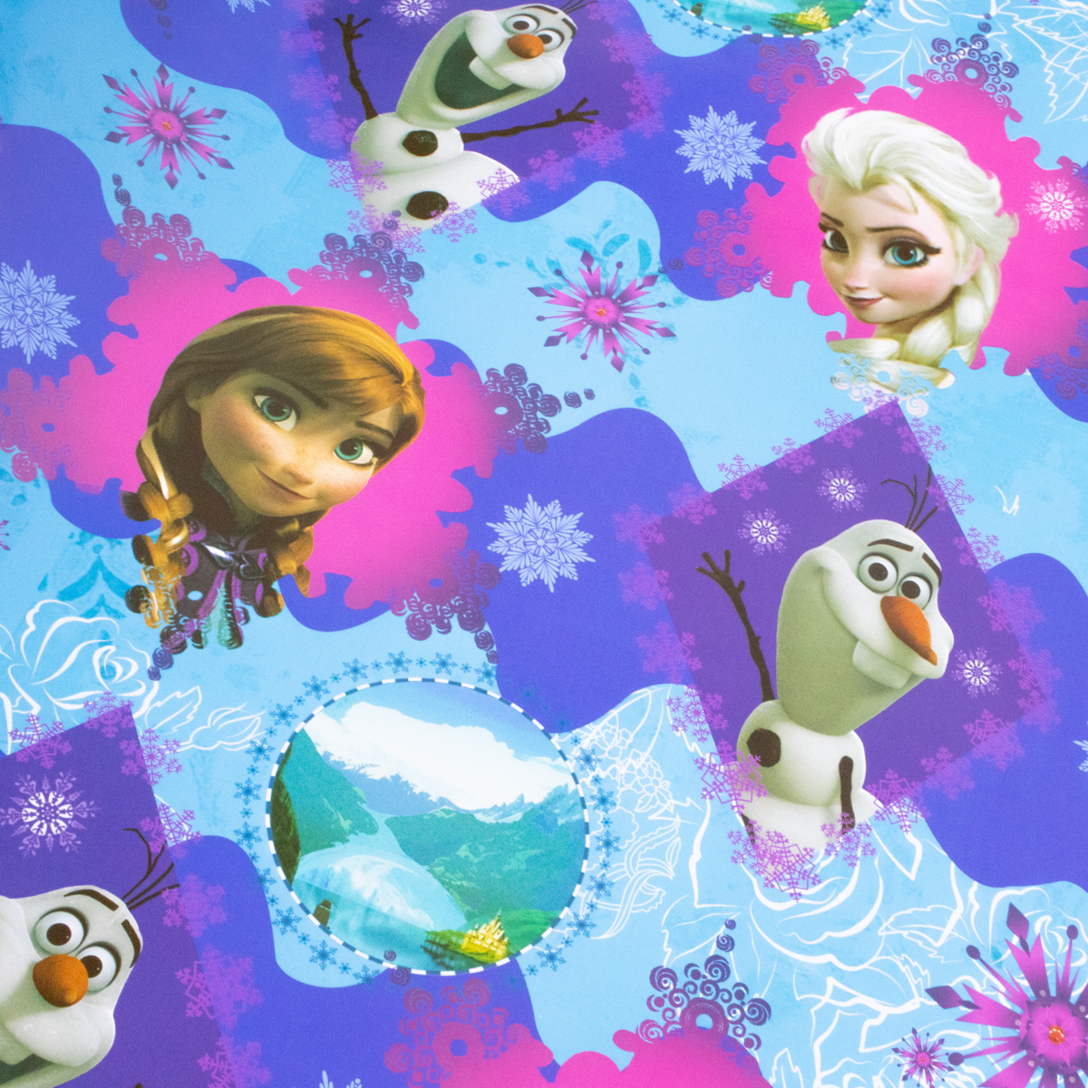 Papel de regalo con diseño Frozen