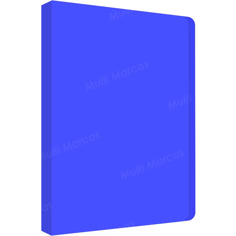 Folder/Archivador de Cartón con Elástico Tamaño Oficio  3 cm de Lomo Telessa