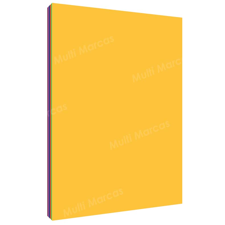 Paquete de Eco Folder Amarillo Tamaño Oficio AMERICANIRIS