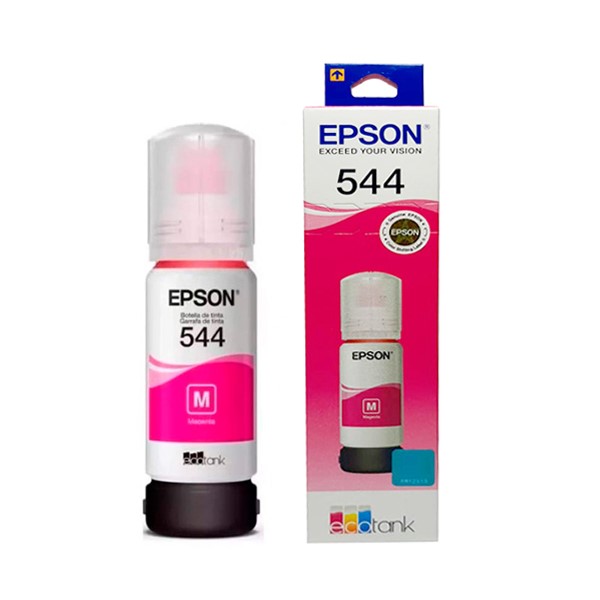 Tinta Original T544  para Impresora EPSON Color Magenta 65 ml.