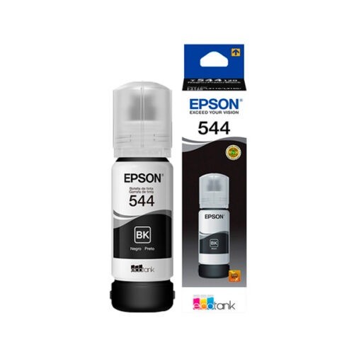 Tinta Original T544 para Impresora EPSON Color Negro/Black 65 ml.