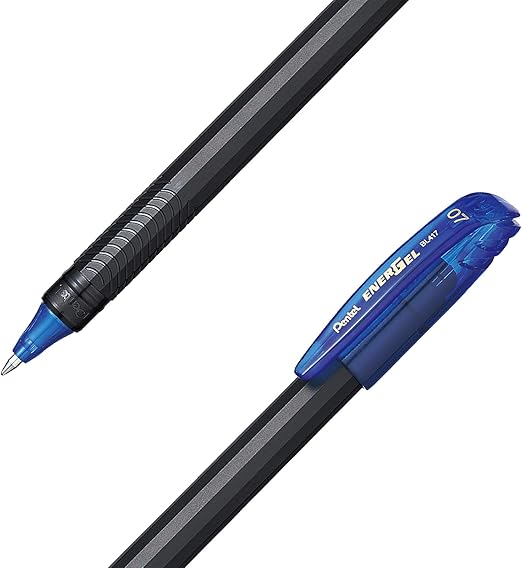 Micropunta Gel Pentel EnerGel 0.7 mm. Color Azul BL417