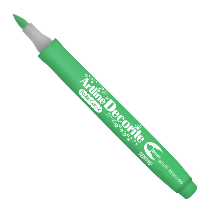 Marcador Punta Pincel - Medium (Brush Pen) Color Negro + 2 Repuestos PENTEL 23590