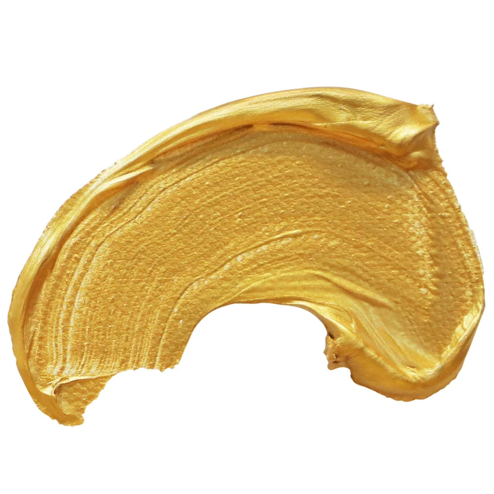 Pintura acrílica líquida dorada, 1 onza, color dorado brillante iridiscente