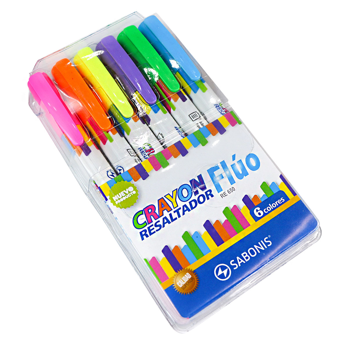 Crayon Resaltador Flúo SABONIS