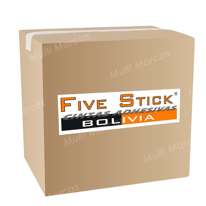 Caja de Cinta De Embalaje, 96 Rollos, 48 mm x 100 Yardas CE-100T - Five Stick