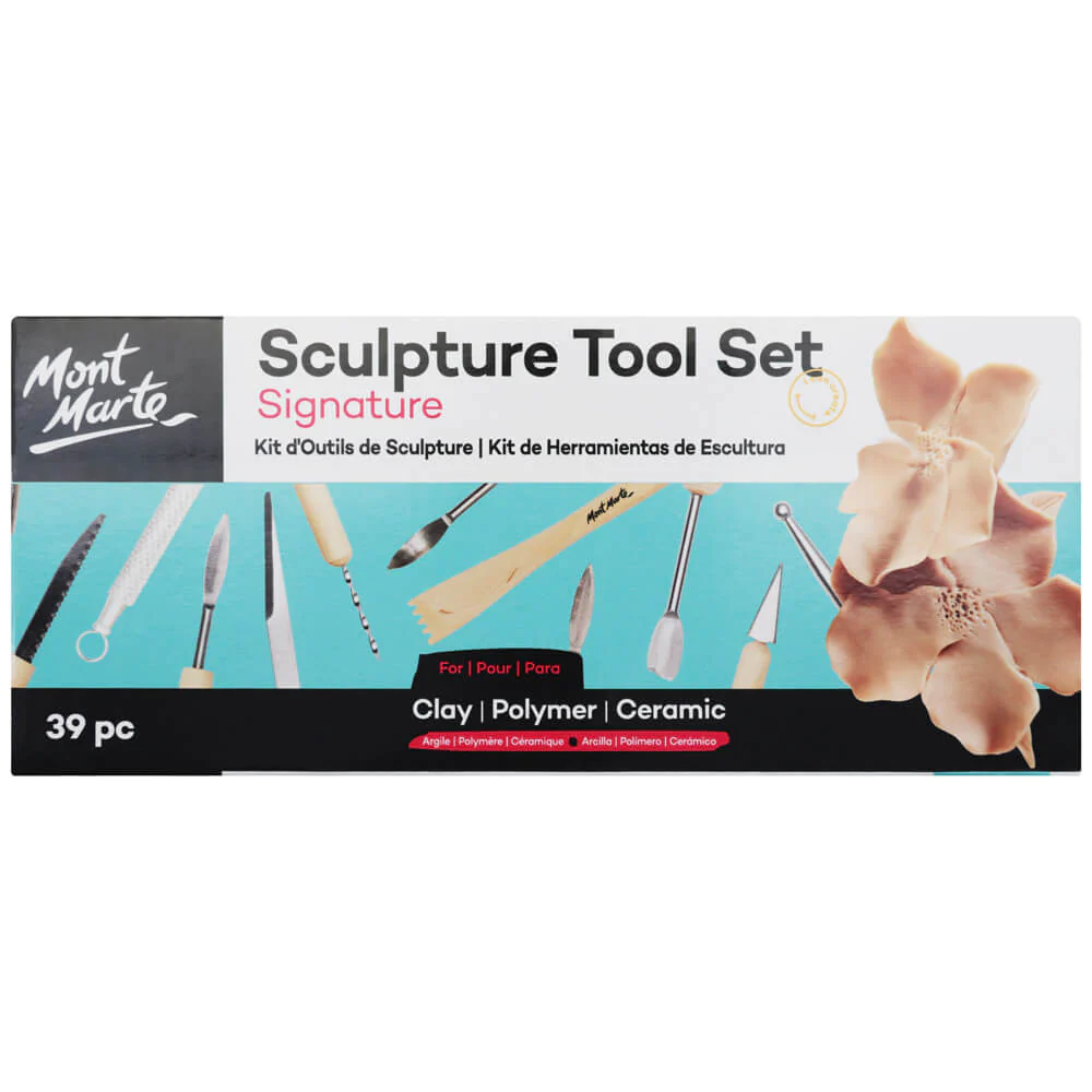 Set 30 herramientas modelado para escultura, arcilla, cerámica