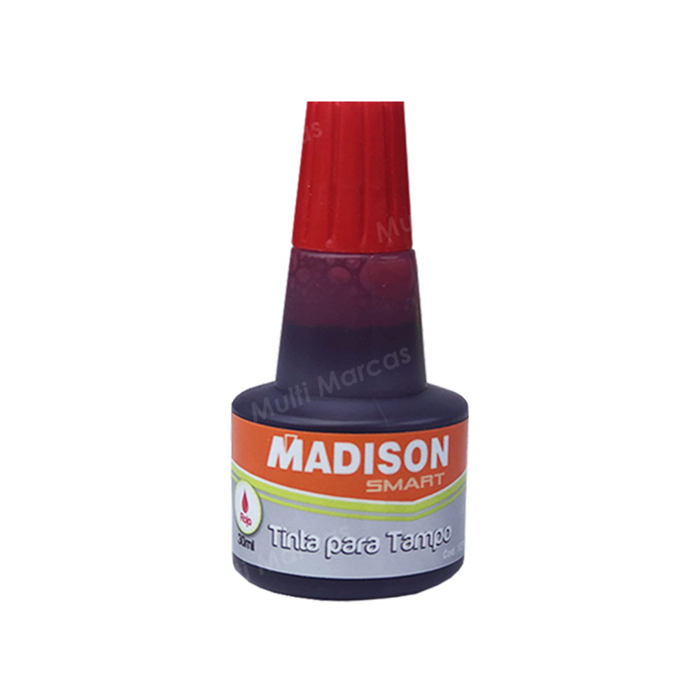 Tinta Para Tampo Color Rojo - 30 ml -1274 - MADISON