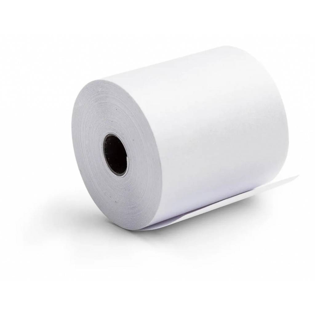 Rollo de Papel Térmico Blanco de 55 gr. 79x70x13 mm