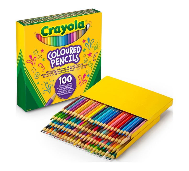 Set de 100 Lápices de Colores - 68-8100 - Crayola