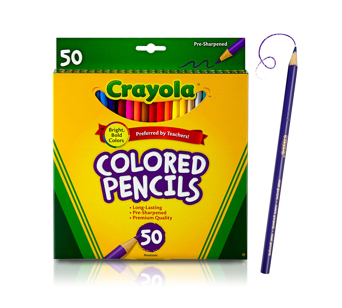 Set de 50 Lápices de Colores - 68-4050 - Crayola
