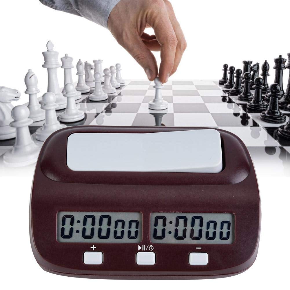 Reloj digital con temporizador de ajedrez profesional para juegos de mesa