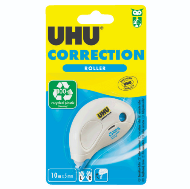 Corrector UHU Roller 5mm x 10mm Blister