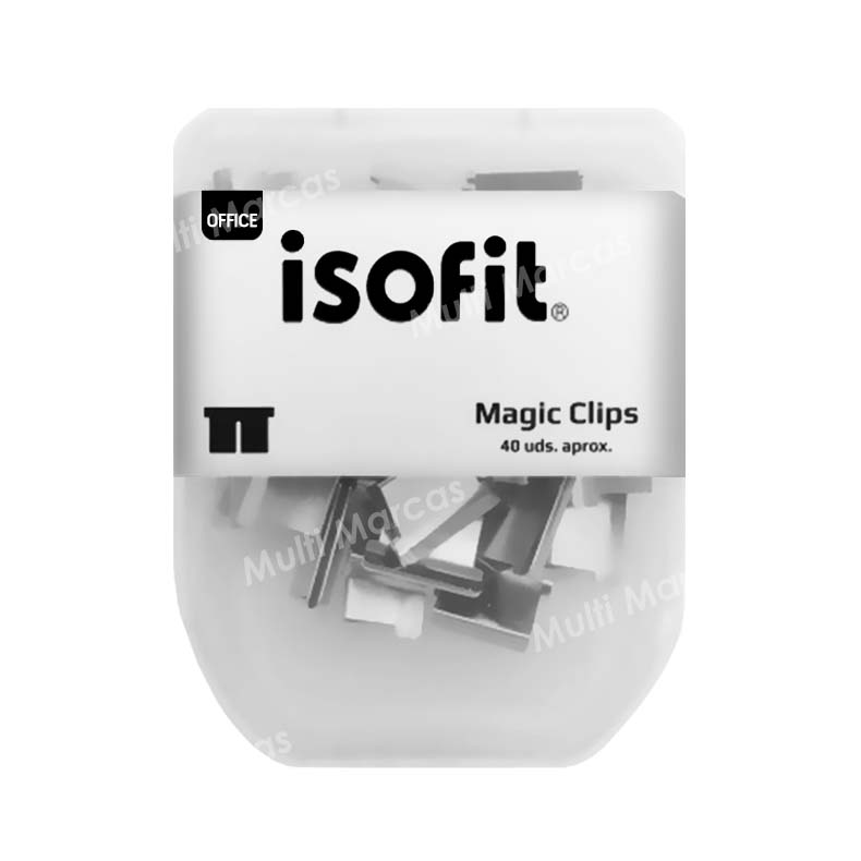 Cajita Design Magic Clip 40 pza. ISOFIT 27238-8