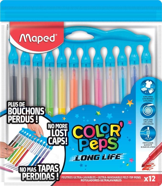 Marcadores Color Pep´s Ultra Long Life Innov - 845045 - Maped