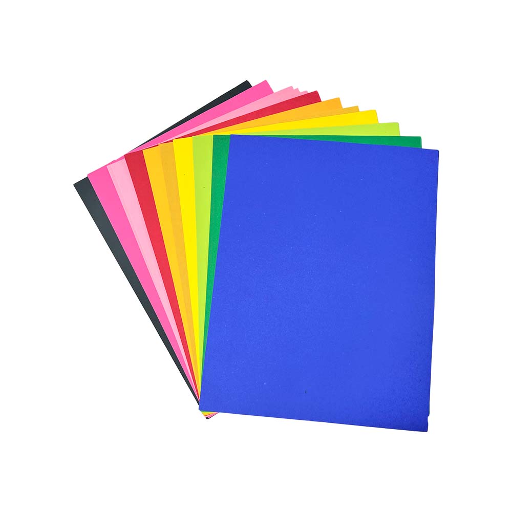 50 Hojas de Papel Bond de Colores Tamaño Carta