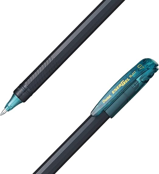 Micropunta Gel Pentel EnerGel 0.7 mm. Color Turquesa BL417