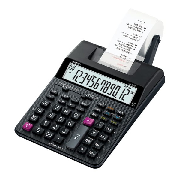 Calculadora Winchadora de 12 Dígitos C/Impresora CASIO HR-8RC