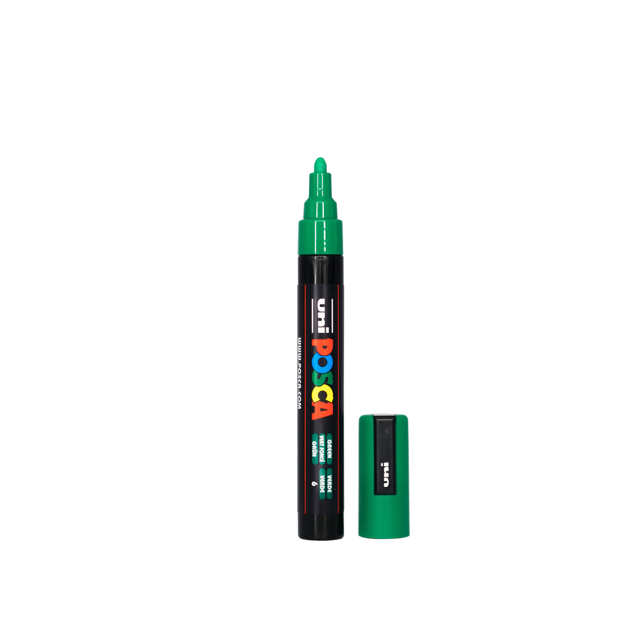 Marcador Uni-POSCA PC-5M Punta Media de 1.8 a 2.5 mm. Color Verde / Green- POSCA