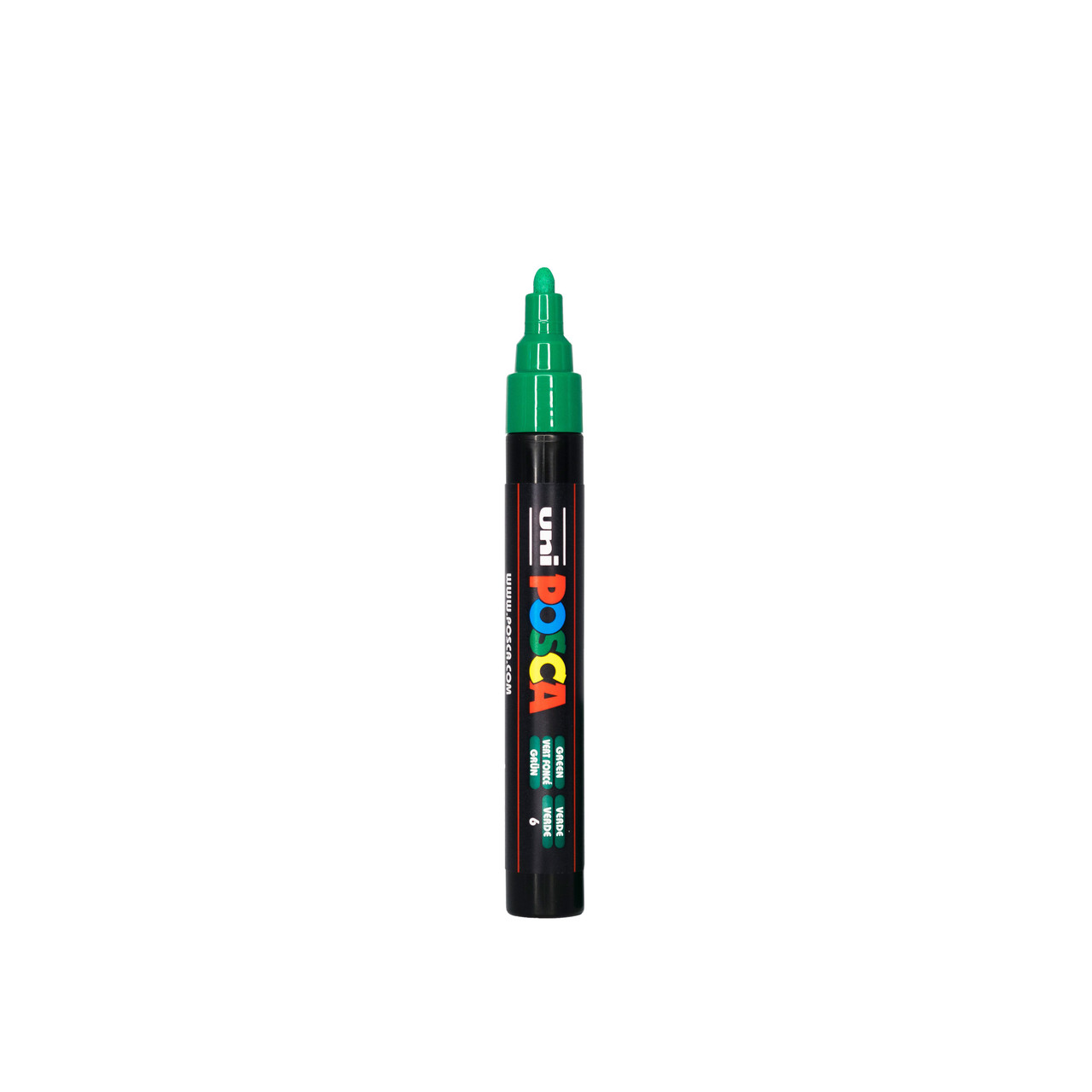 Marcador Uni-POSCA PC-5M Punta Media de 1.8 a 2.5 mm. Color Verde / Green- POSCA