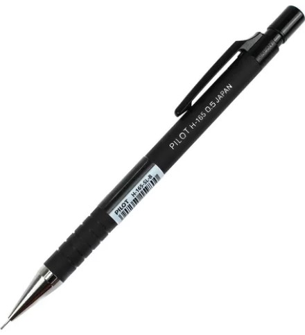 Portaminas 0.5 mm H-165 Negro - PILOT