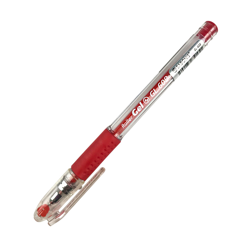 Micropunta Roller Gel GL608 Rojo SABONIS