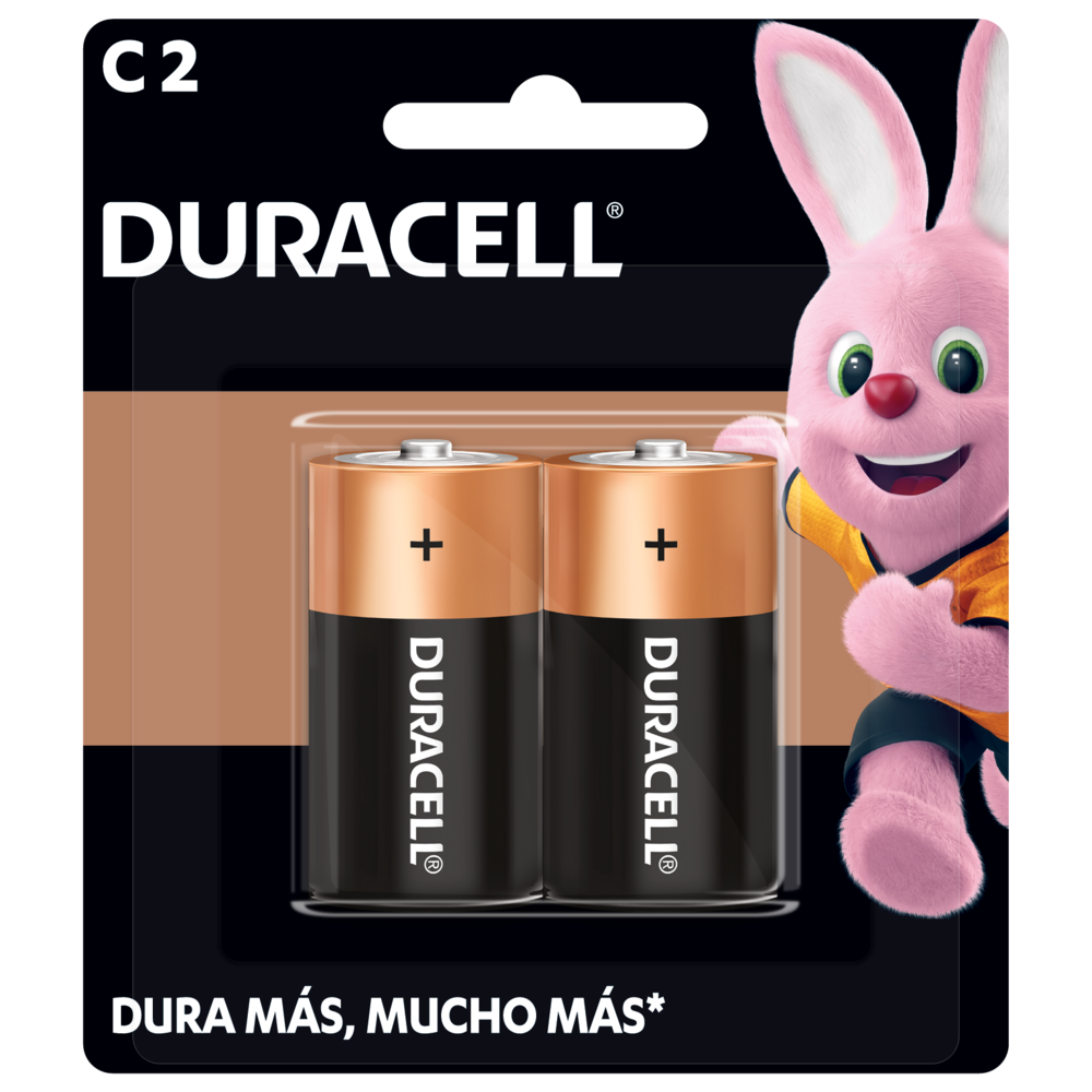 Set de 2 de Pilas Duracell C2