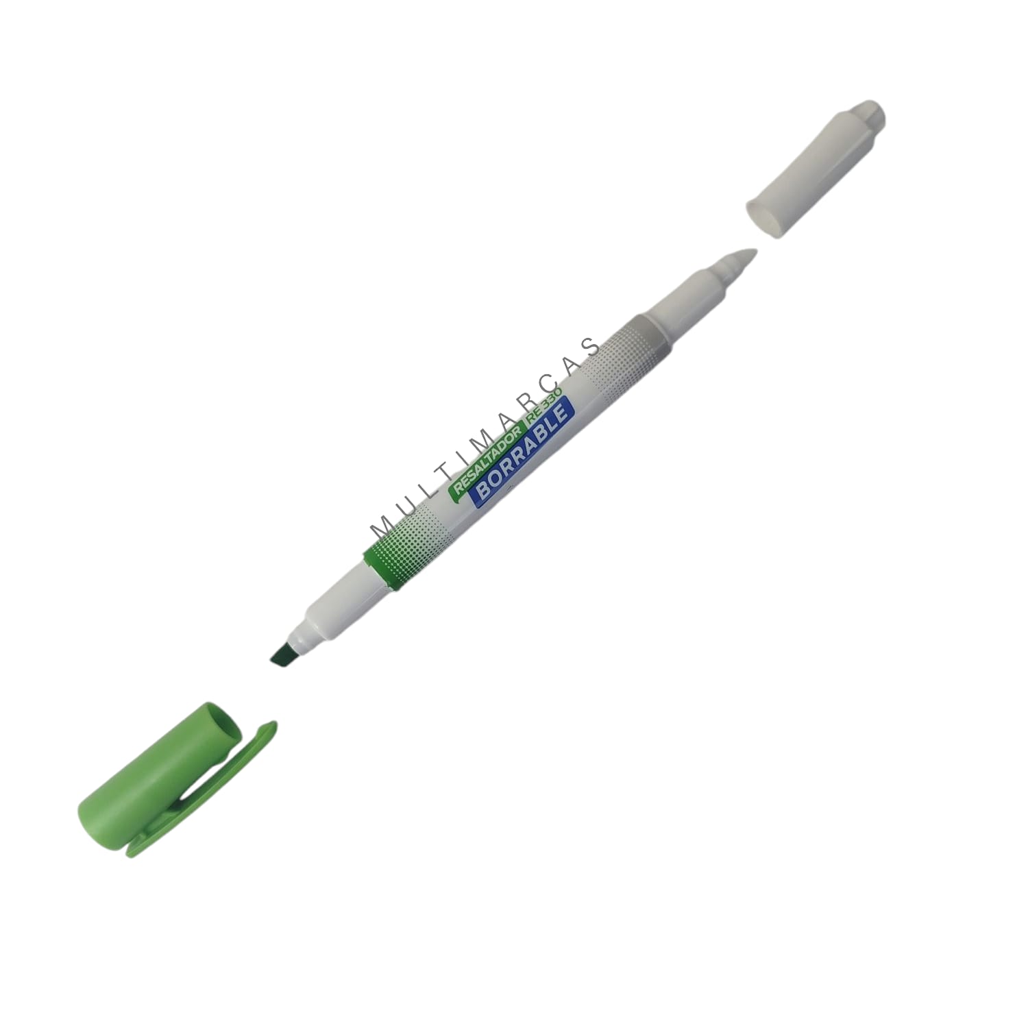 Resaltador Borrable Color Verde RE330U - SABONIS