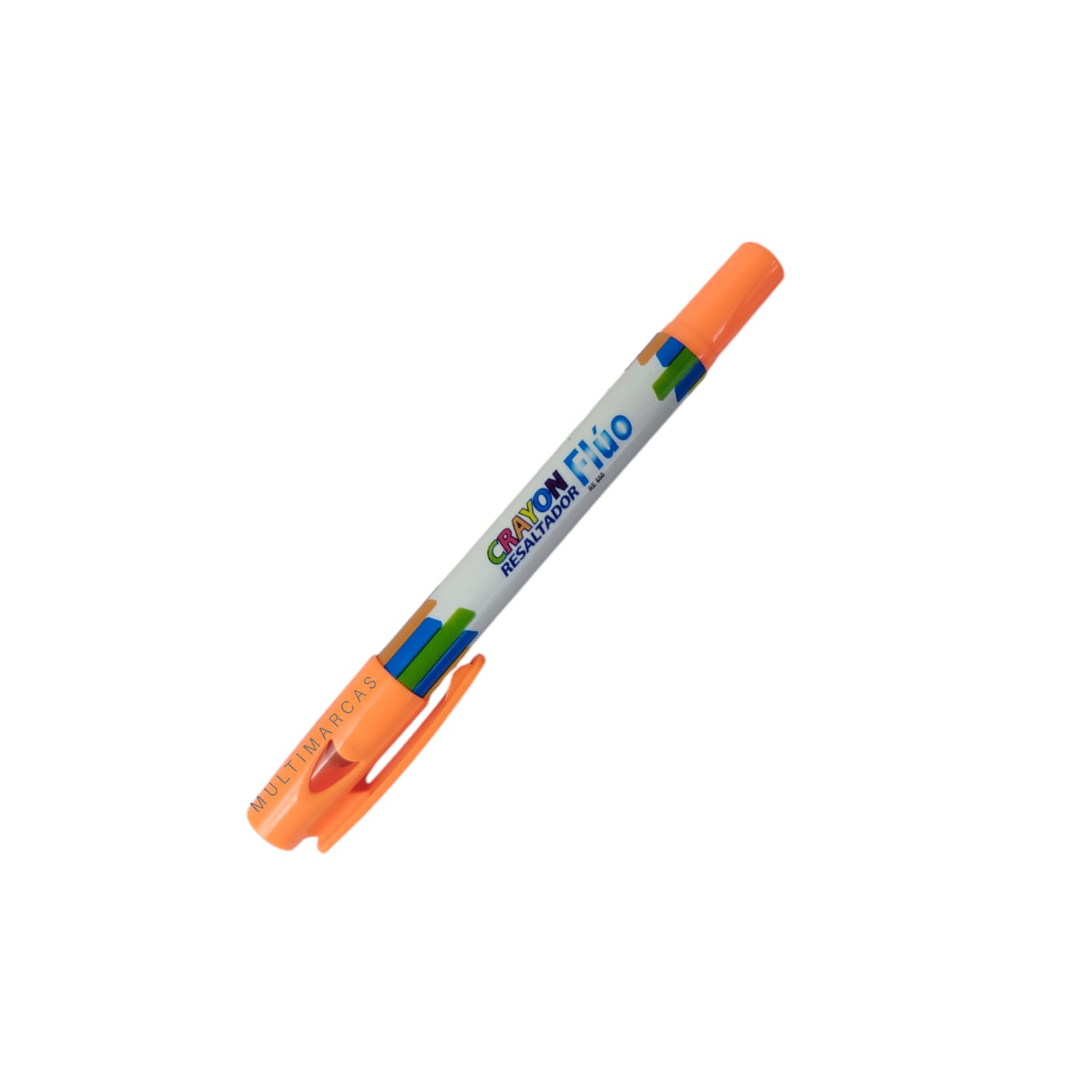 Crayon Resaltador Flúo Color Naranja RE650U - SABONIS