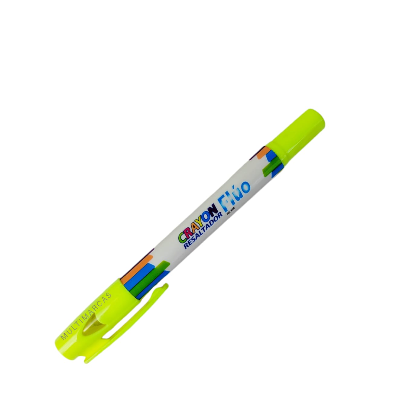 Crayon Resaltador Flúo Color Amarillo RE650U - SABONIS