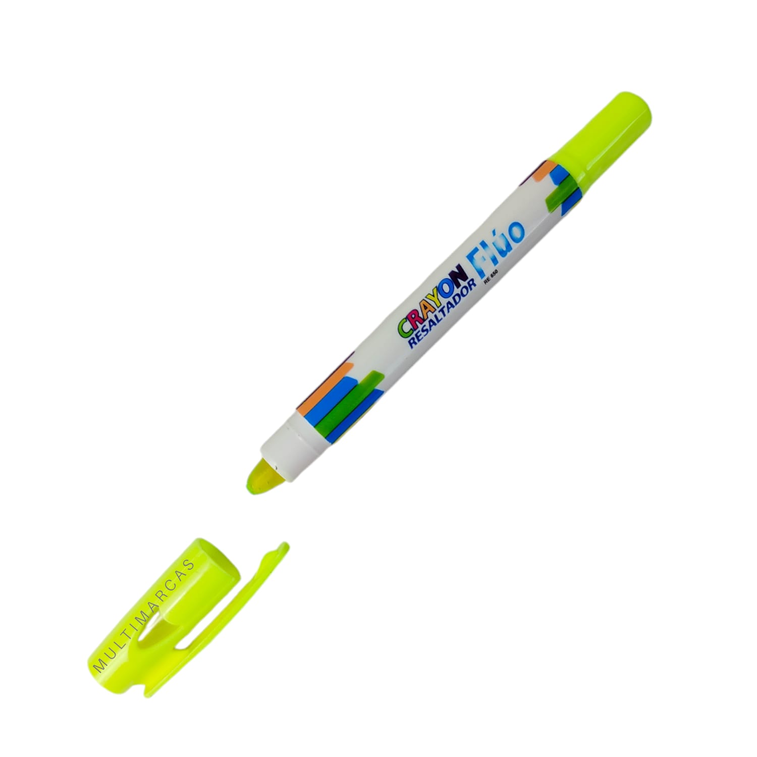 Crayon Resaltador Flúo Color Amarillo RE650U - SABONIS