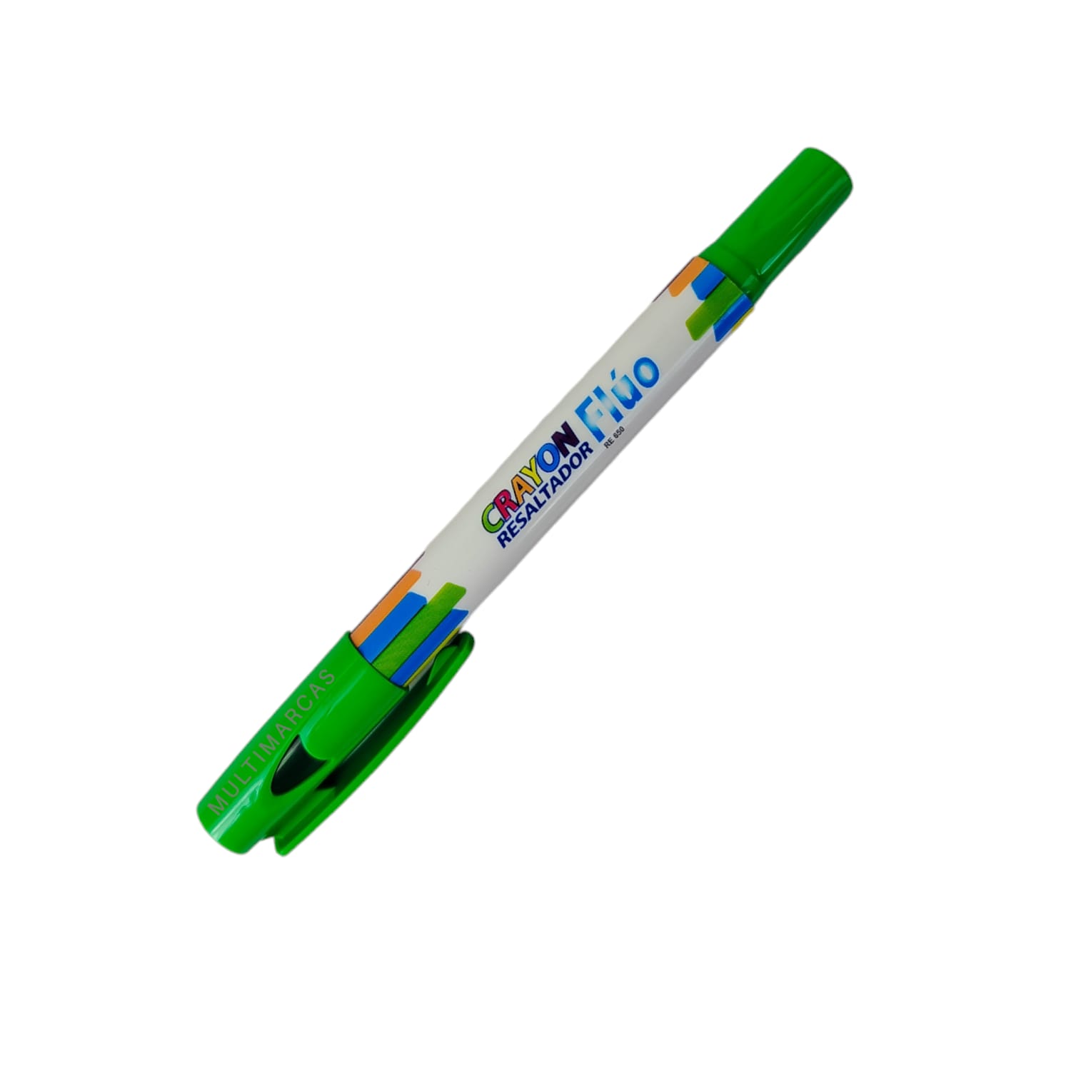 Crayon Resaltador Flúo Color Verde RE650U - SABONIS