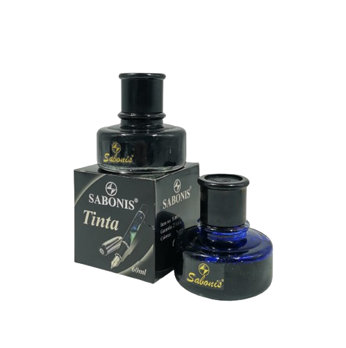 Tinta para Pluma Fuente de 60ml - Azul - T-808 - SABONIS