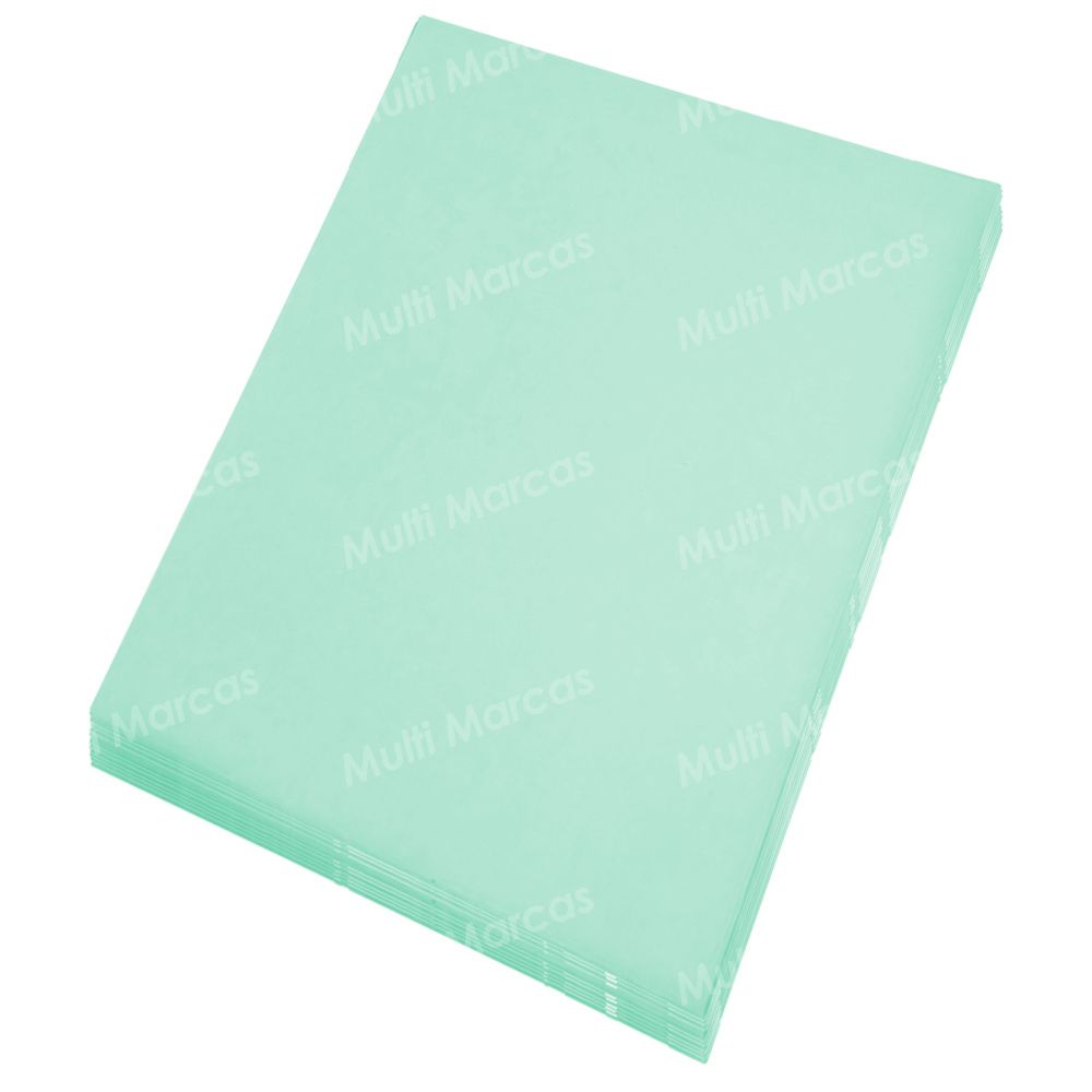 Paquete de Papel Bond de 500 Hojas Opticolor, 75 Gramos, Tamaño Carta, Color Verde Suave