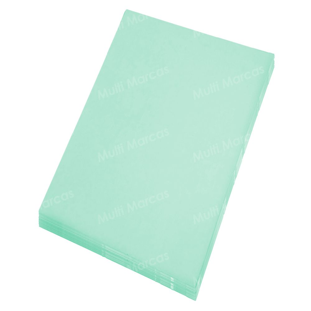 Paquete de Papel Bond de 500 Hojas Opticolor, 75 Gramos, Tamaño Oficio, Color Verde Suave