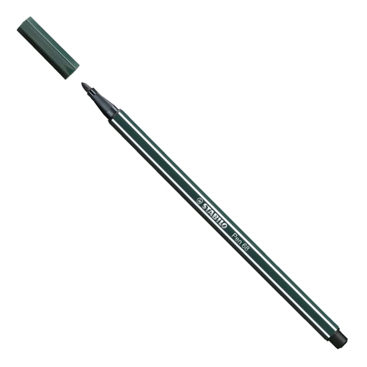 Rotulador Marcador Pen 68/63 - Verde Tierra - STABILO