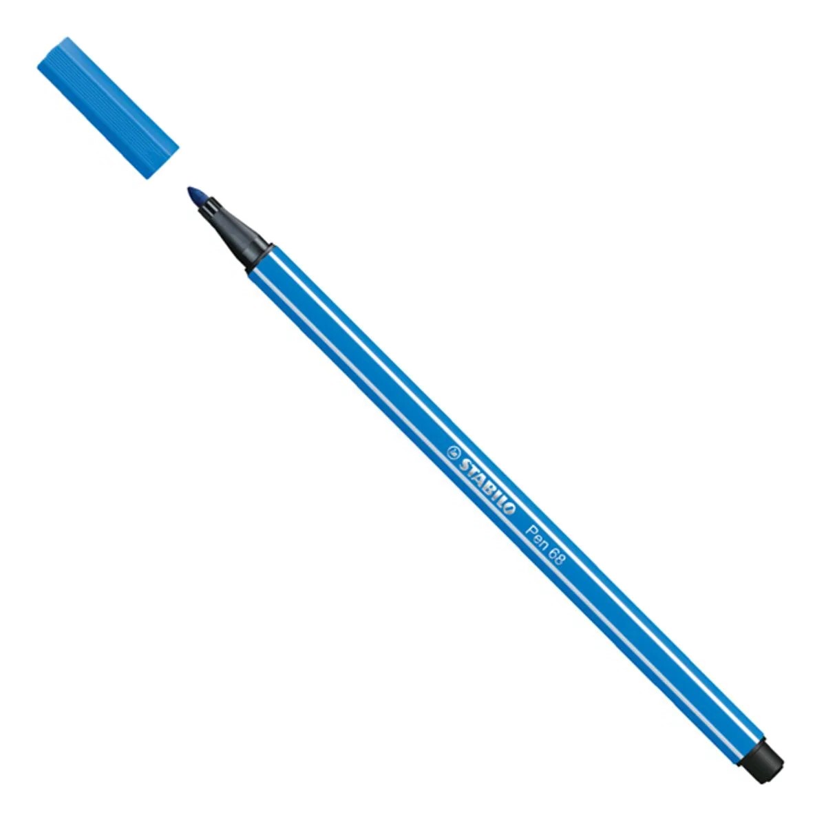 Rotulador Marcador Pen 68/41 - Azul Medio - STABILO