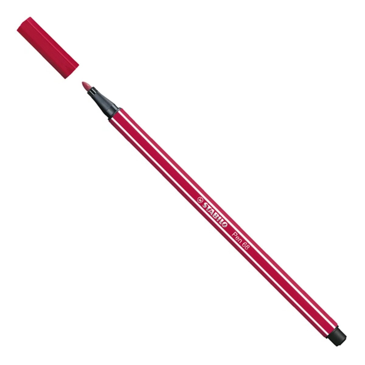 Rotulador Marcador Pen 68/50 - Rojo Oscuro- STABILO