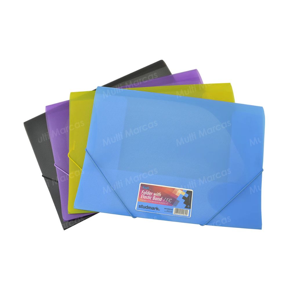 Folder Tamaño Oficio Con Ligas  - ST-00270 - Studmark