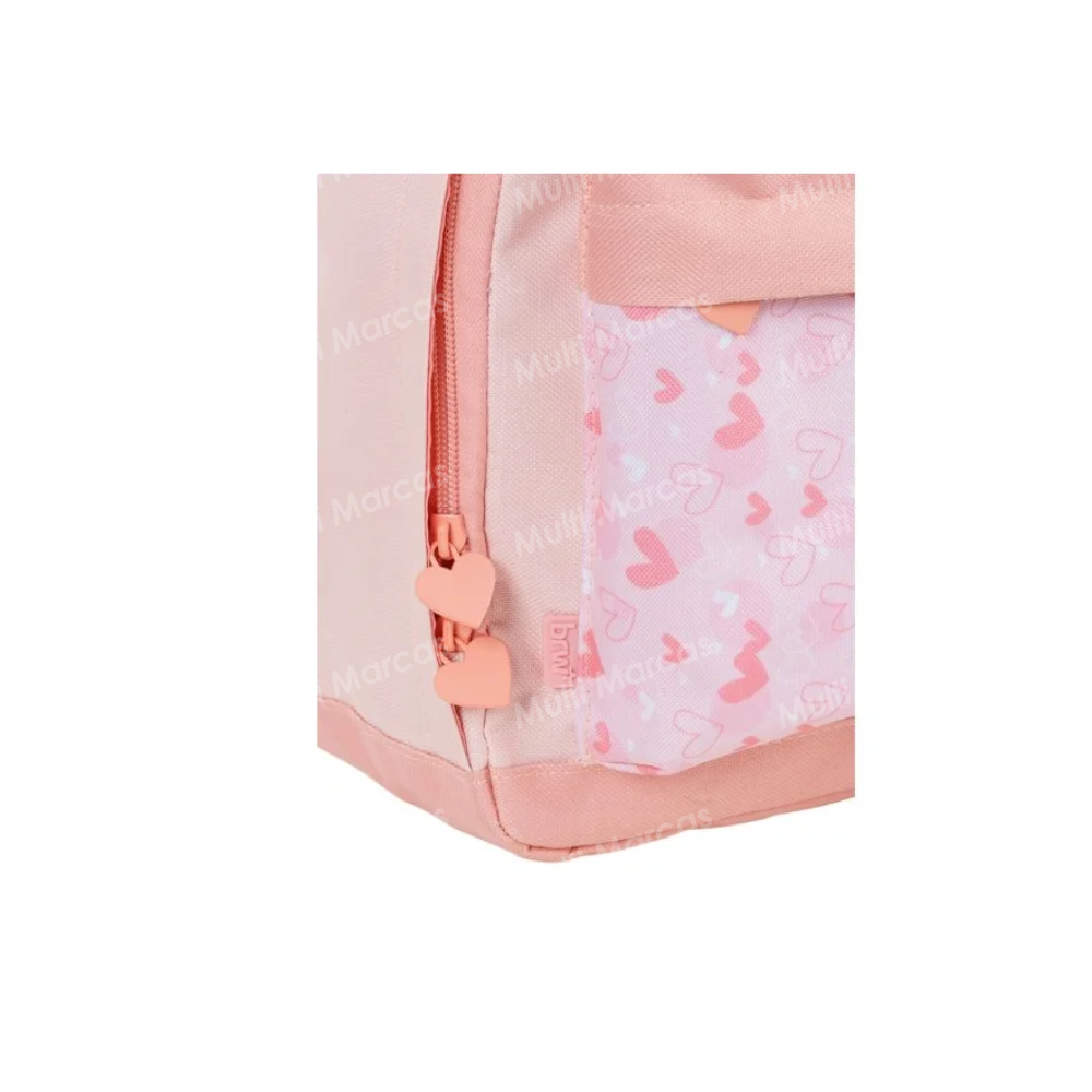 Mochila BRW Pink Heart - MC0220